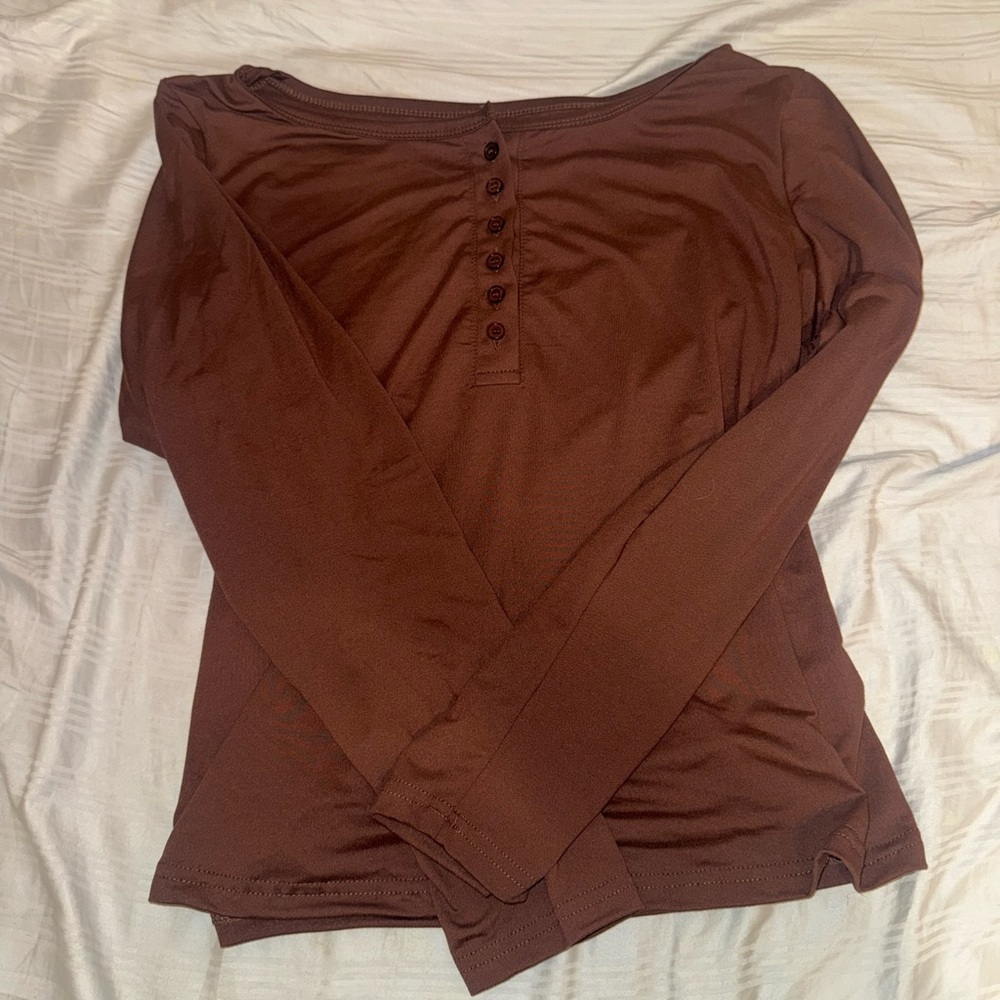 SHEIN Buttoned Long Sleeve Shirts priced all together